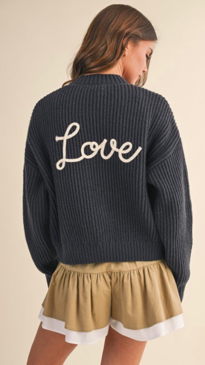 All The Love Button Down Cardigan