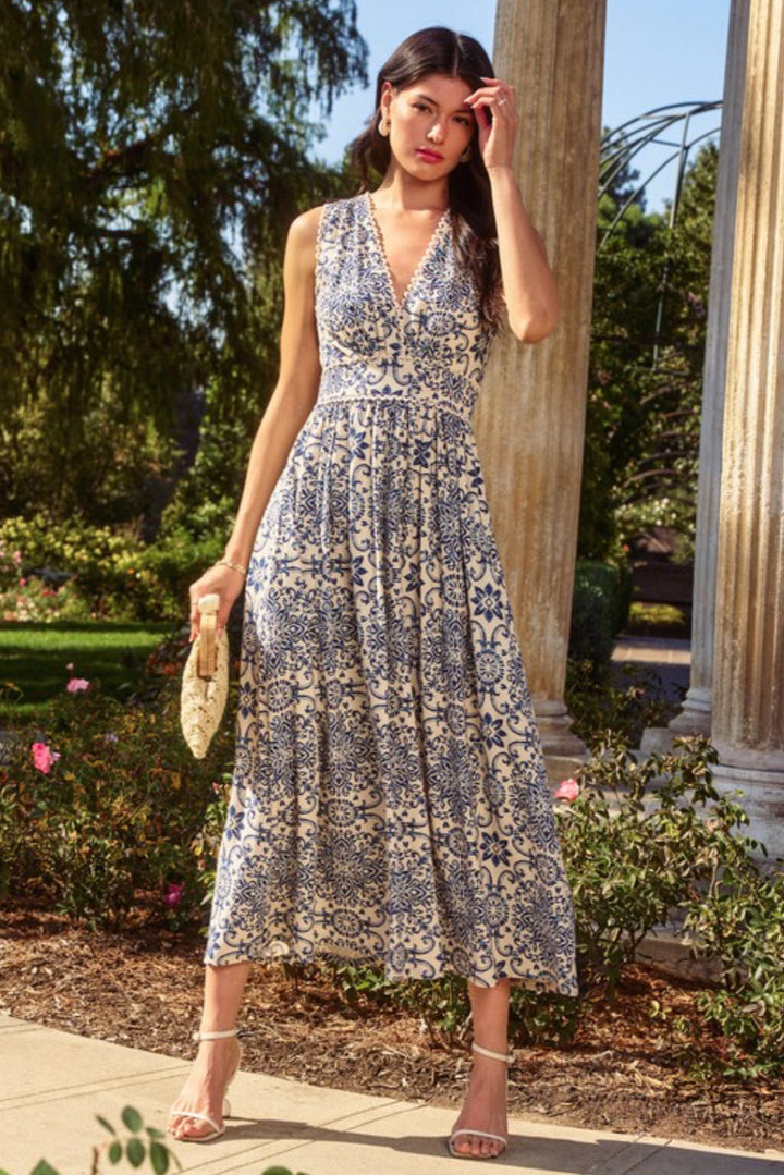 Pauline Scalloped Maxi