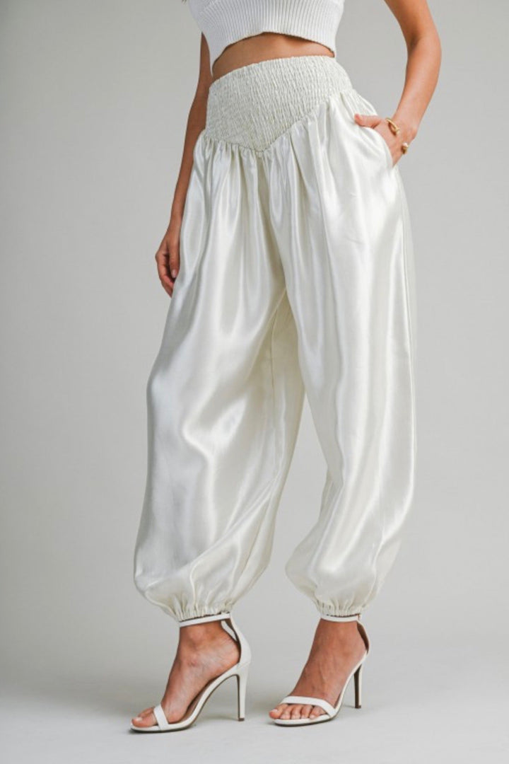 Delmer Satin Aladdin Bottoms