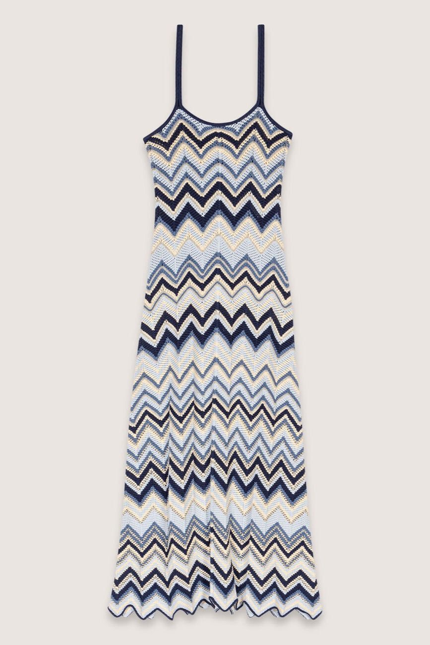 Island Life Crochet Maxi Dress