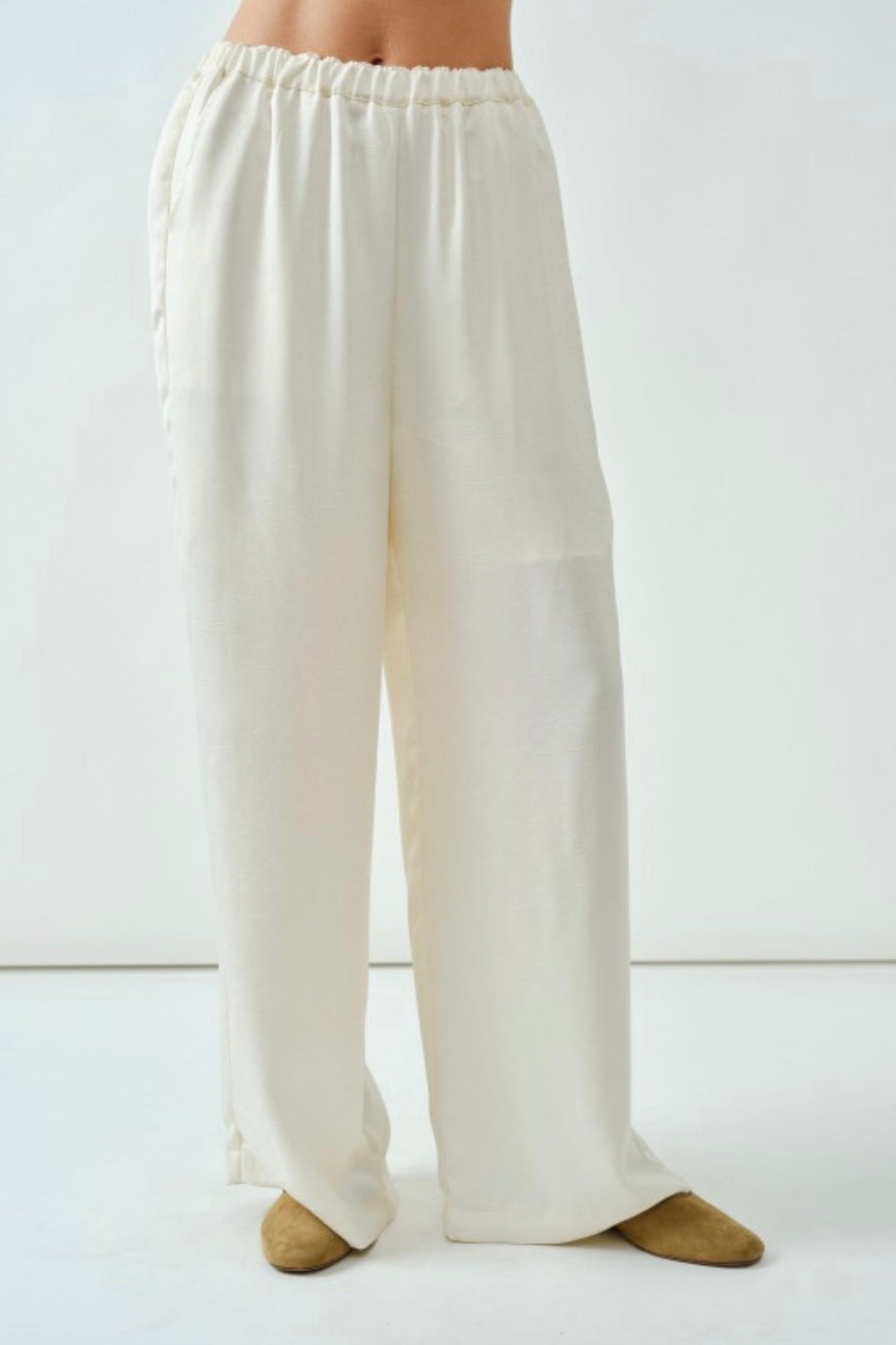 Arlene Crinkle Satin Bottoms