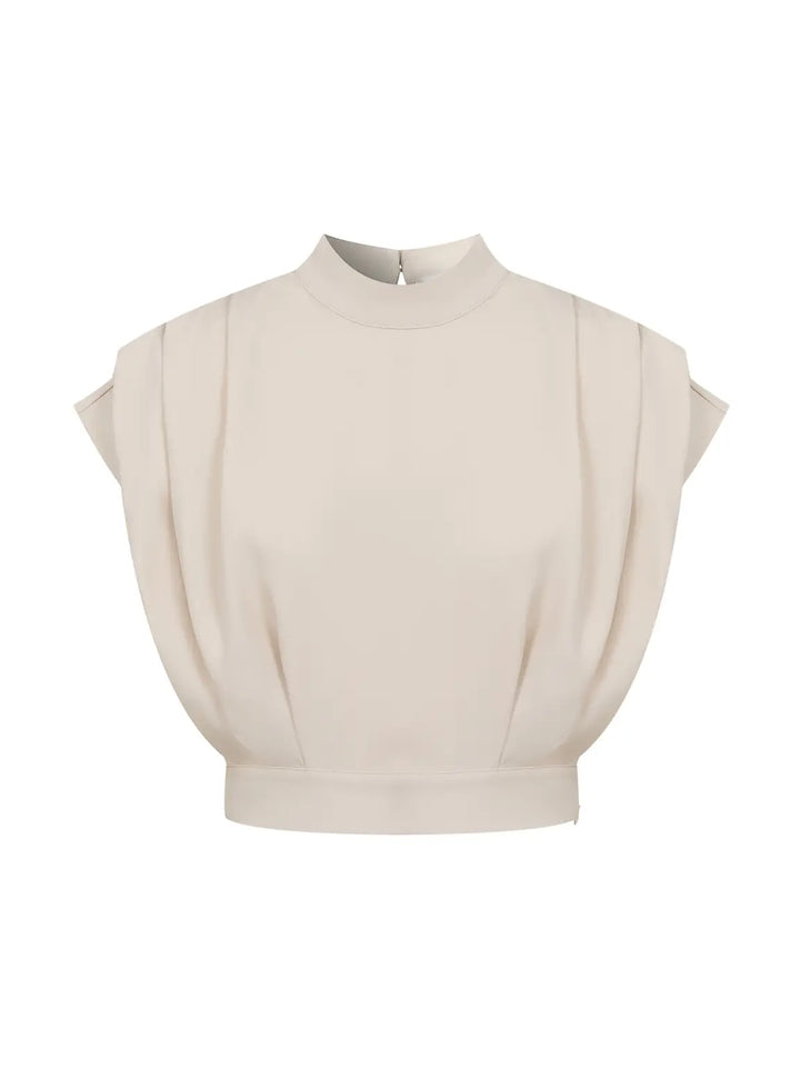 Forward Feeling Pleated Top