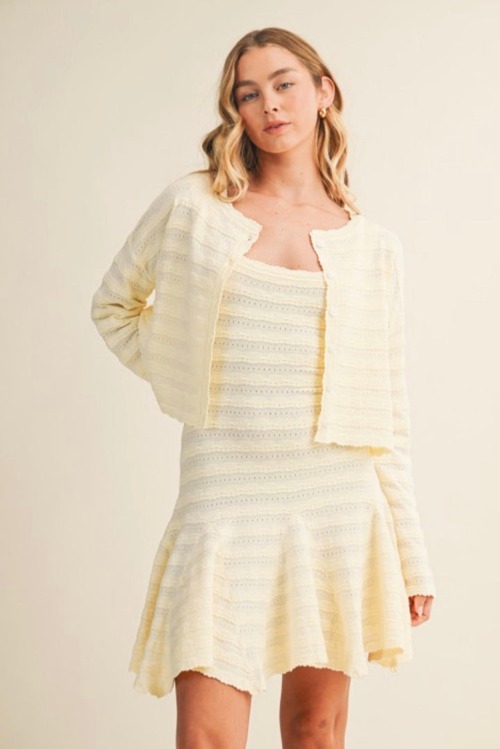 Alex Pointelle Cardigan