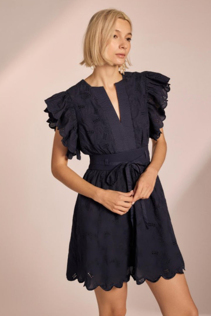 Cadee Scallop Mini Dress