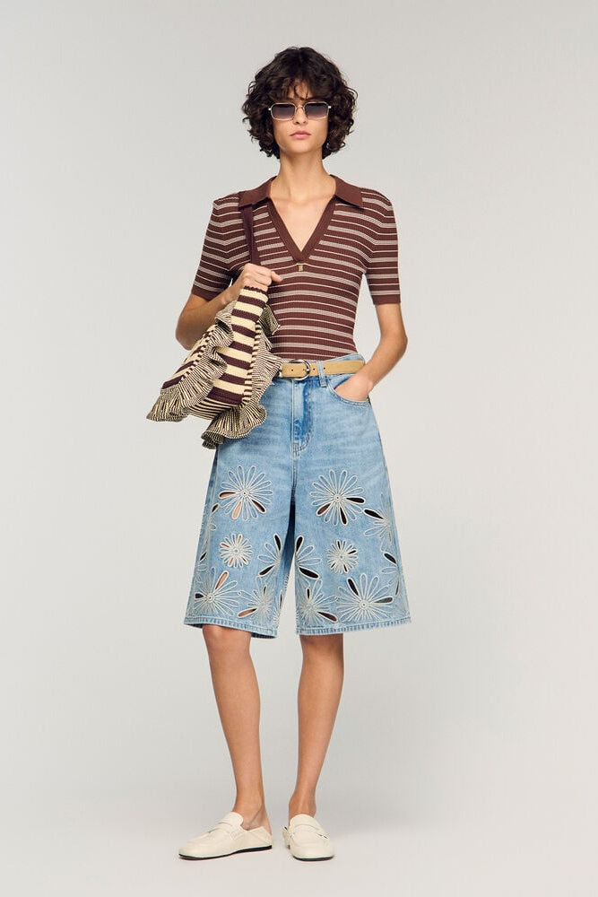 Solana Cutout Bermudas