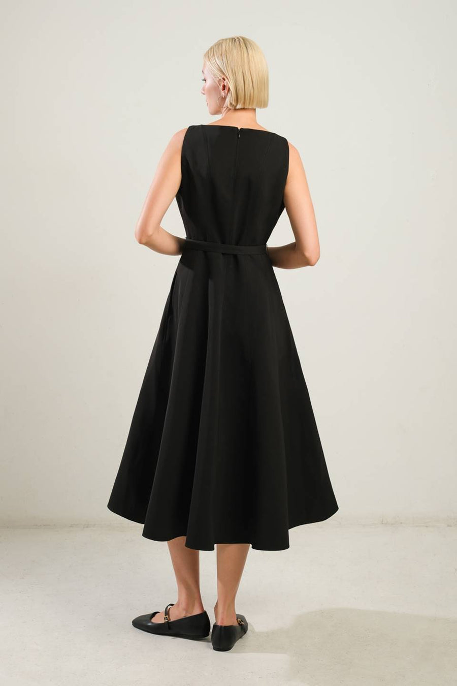 Tessa Woven Midi  Dress