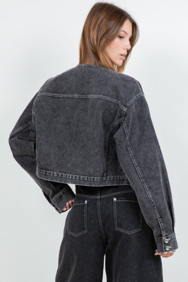 See Myself Cropped Jacket