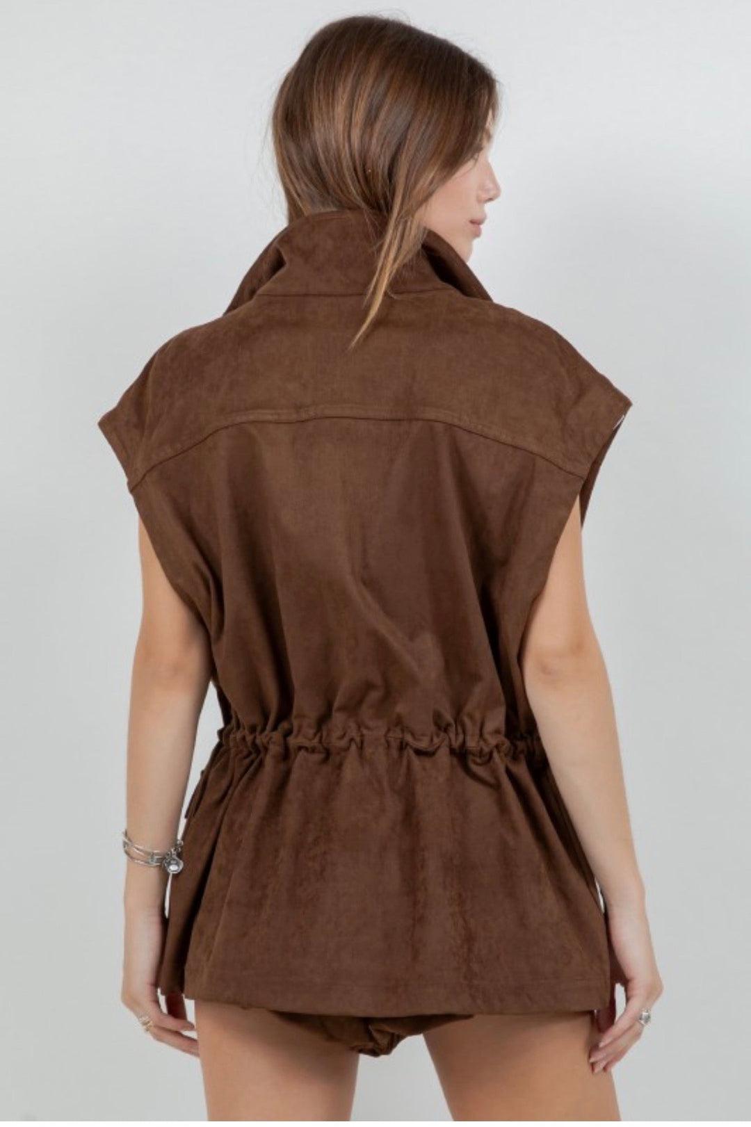 Sandalwood Suede Jacket