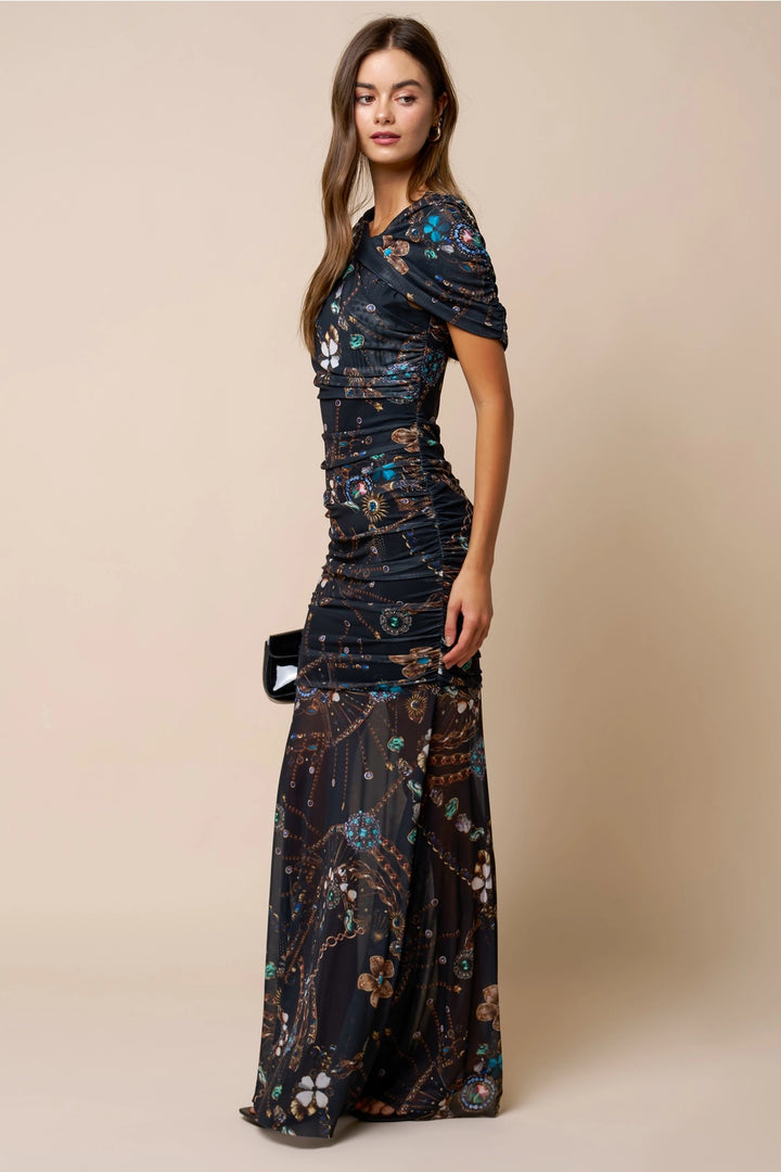 Crush Hour Mesh Maxi Dress