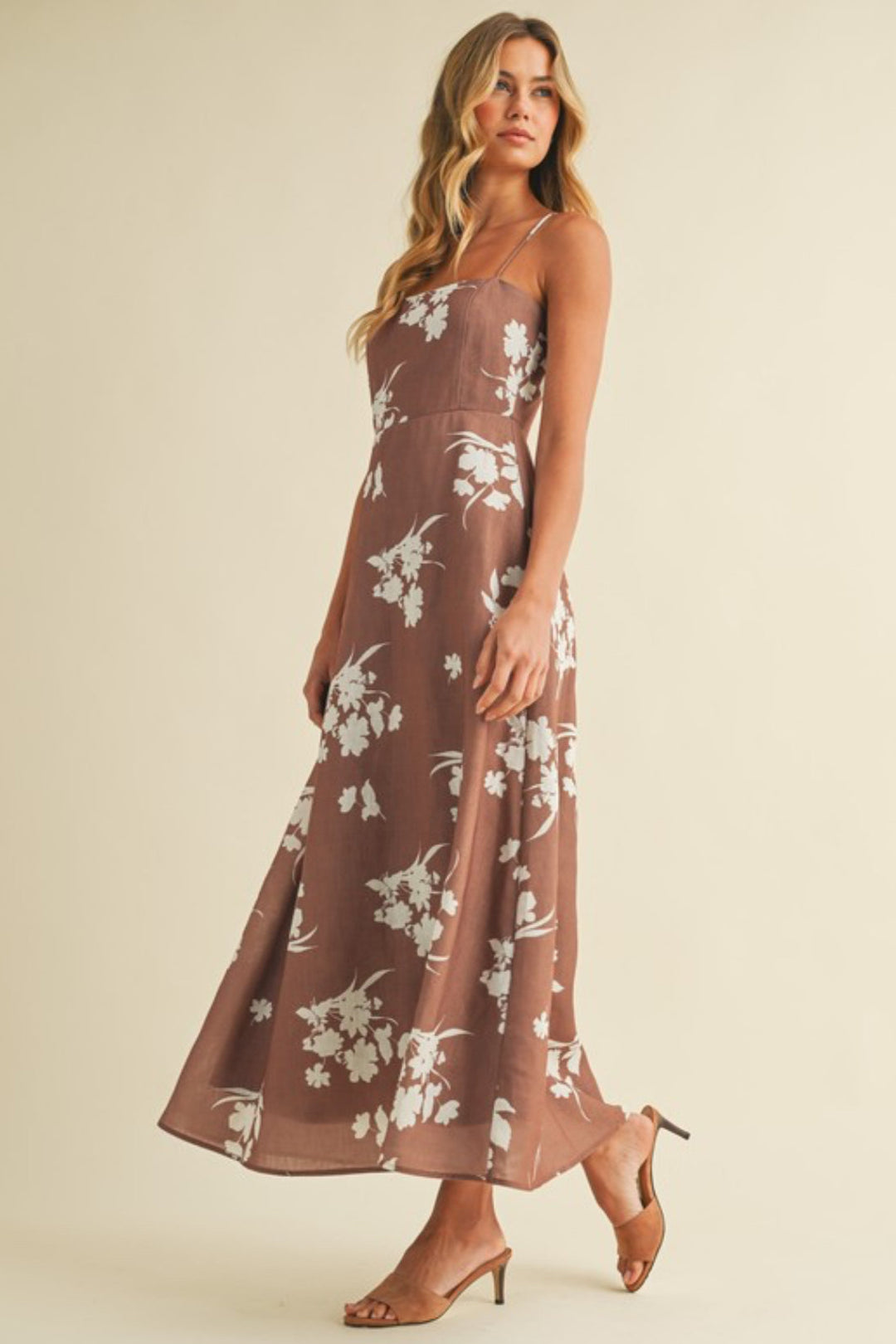 Nasha Floral Midi Dress
