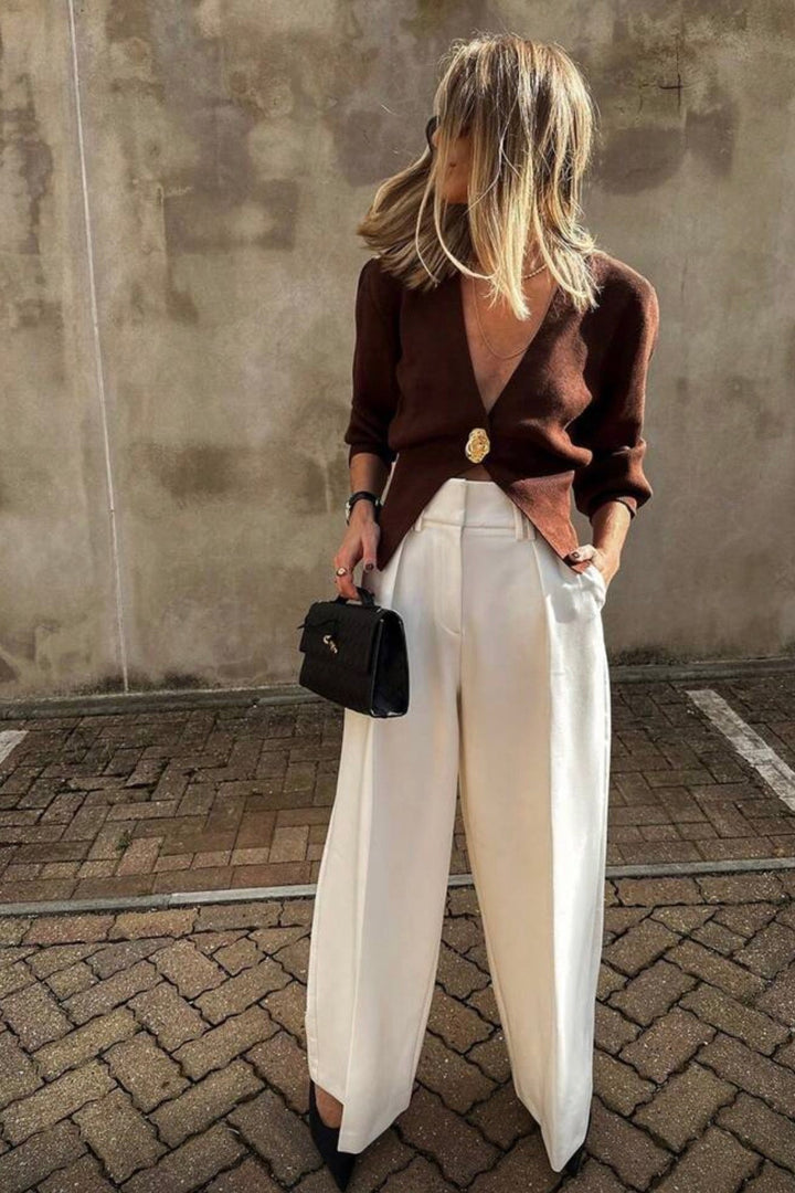 Velora Button Cardigan