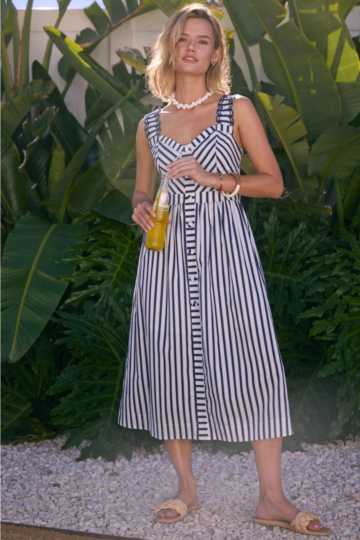 Soft Sailing Midi Dress