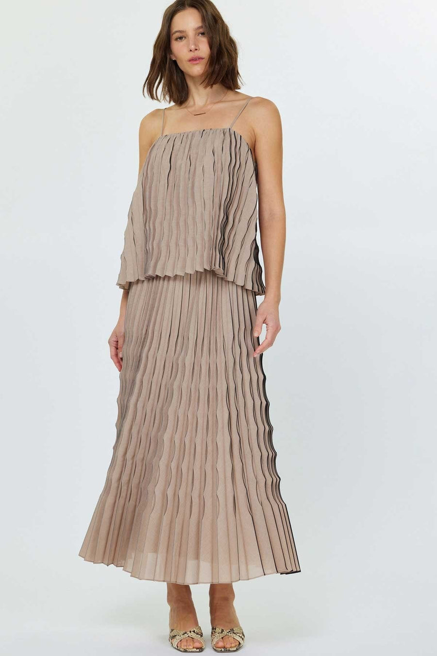 Perfect Muse Pleated Top