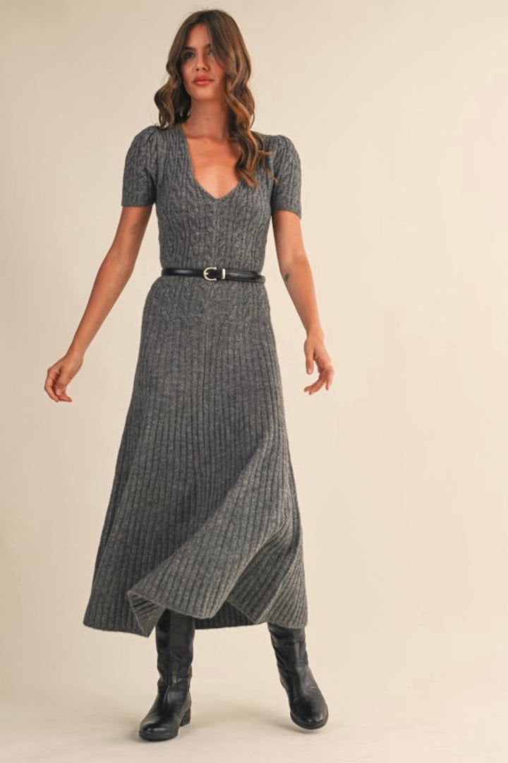 Breezy City Sweater Dress