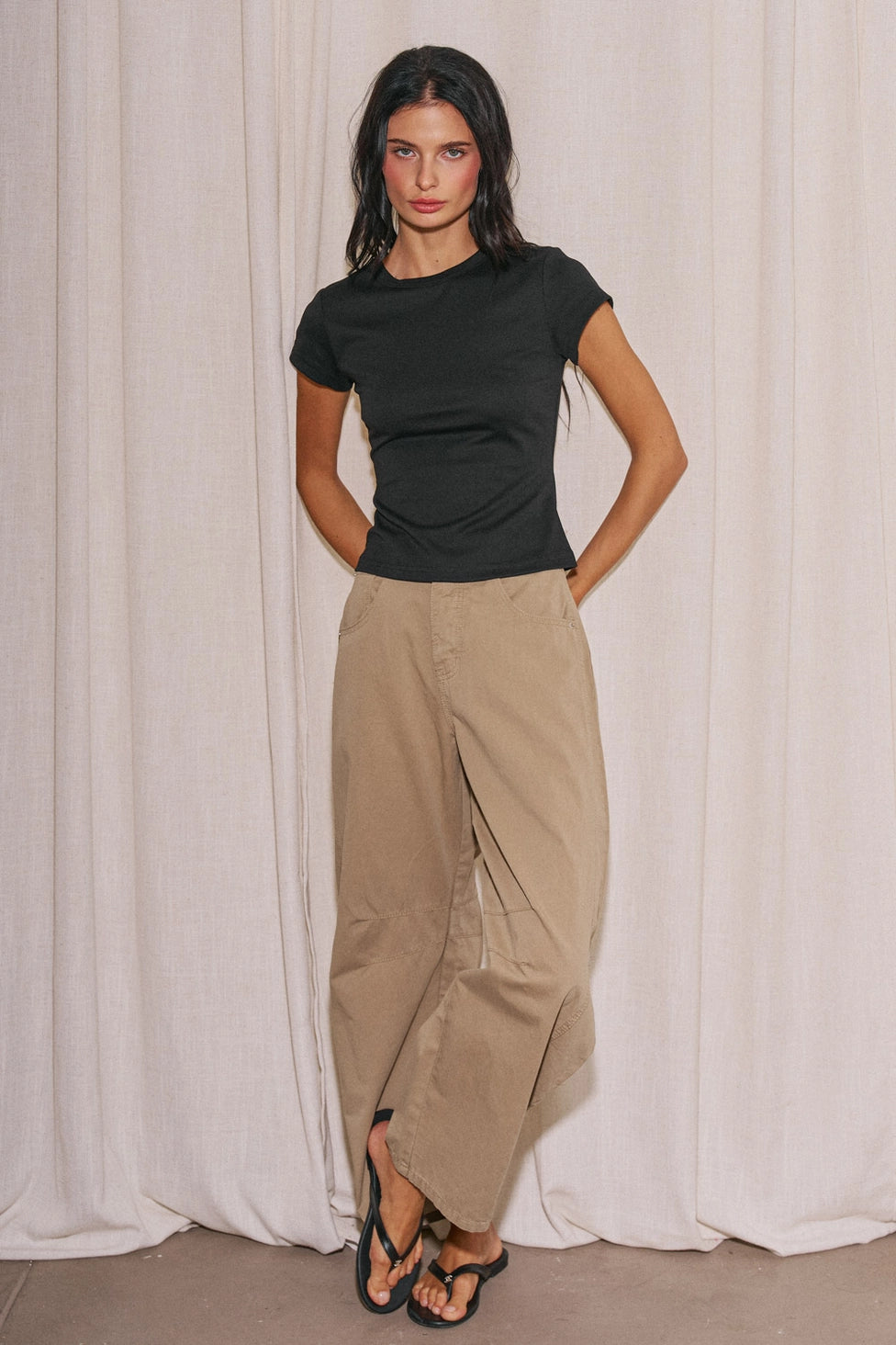 Everlie Basic Fitted Tee