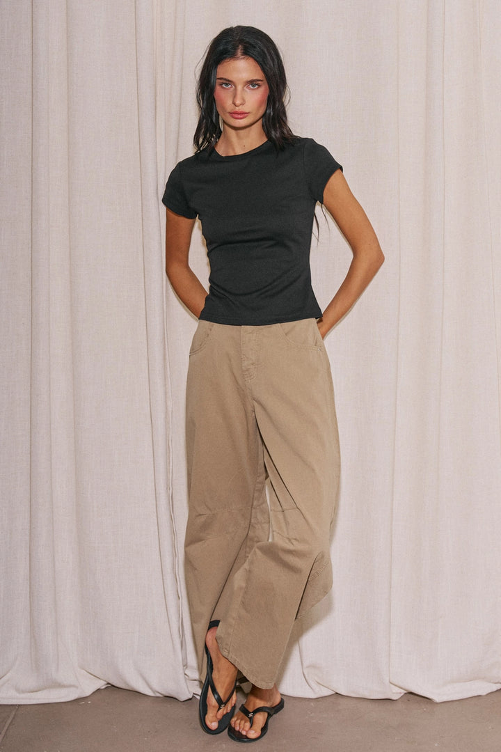 Everlie Basic Fitted Tee