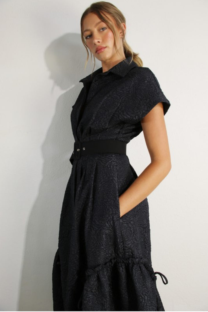 Joslyn Embossed Dress
