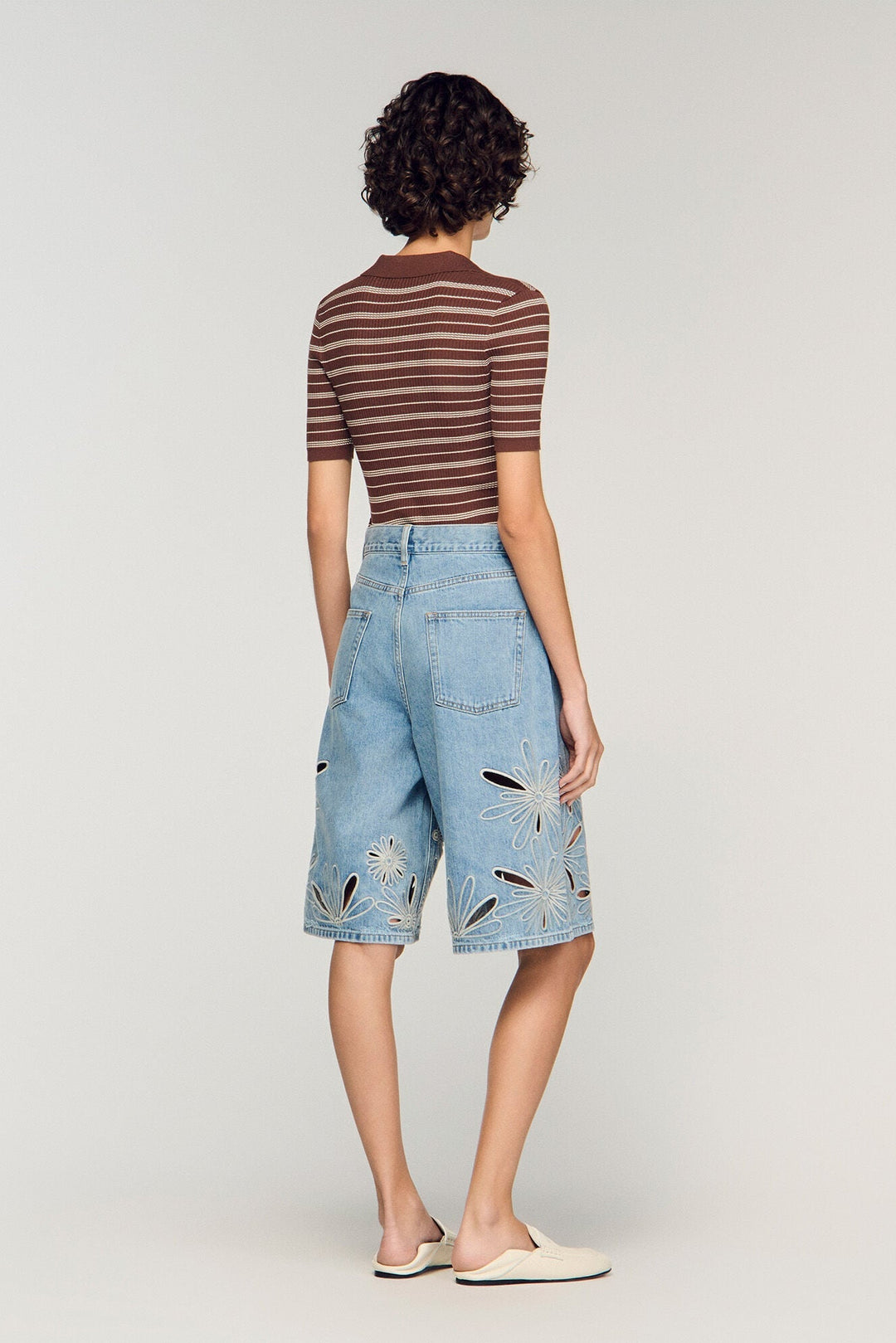 Solana Cutout Bermudas