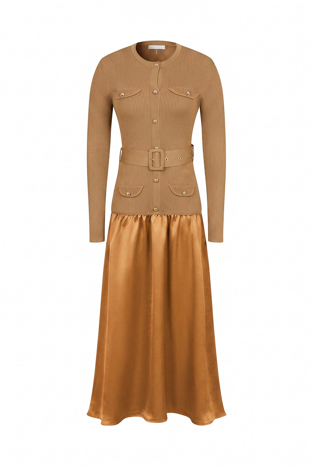 Wilden Twofer Knit Midi Dress
