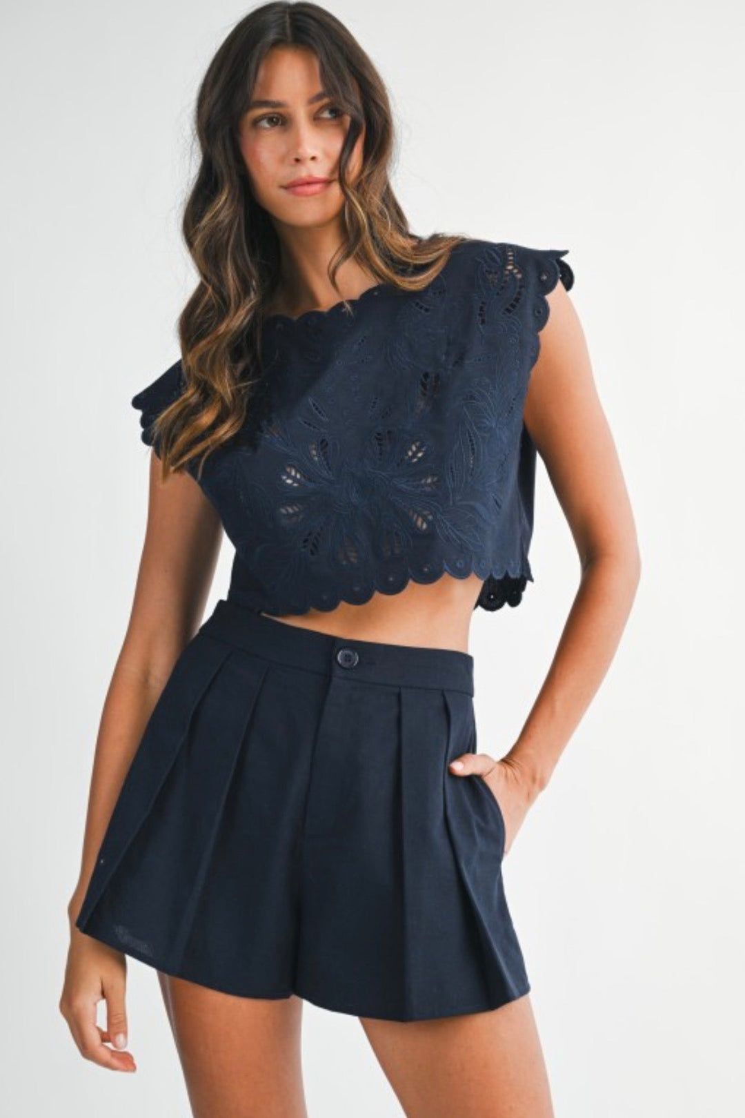 Effortless Embroidered Top