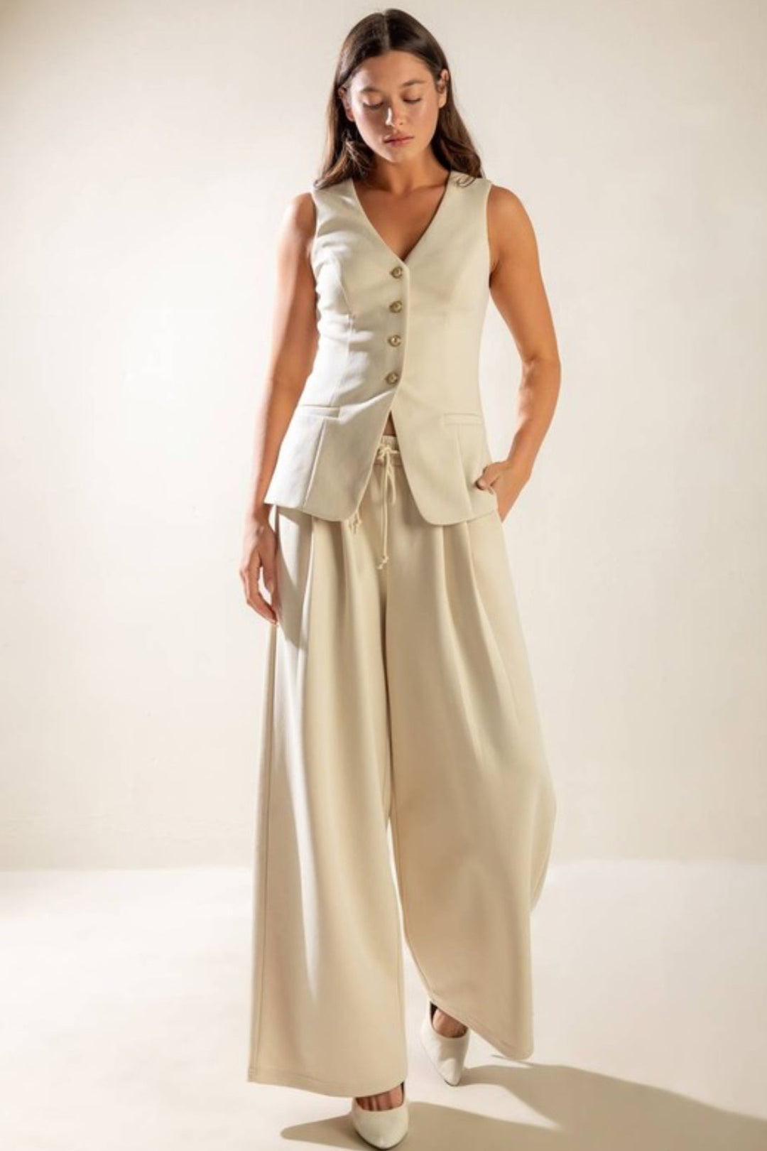 Wander Away Cotton Vest