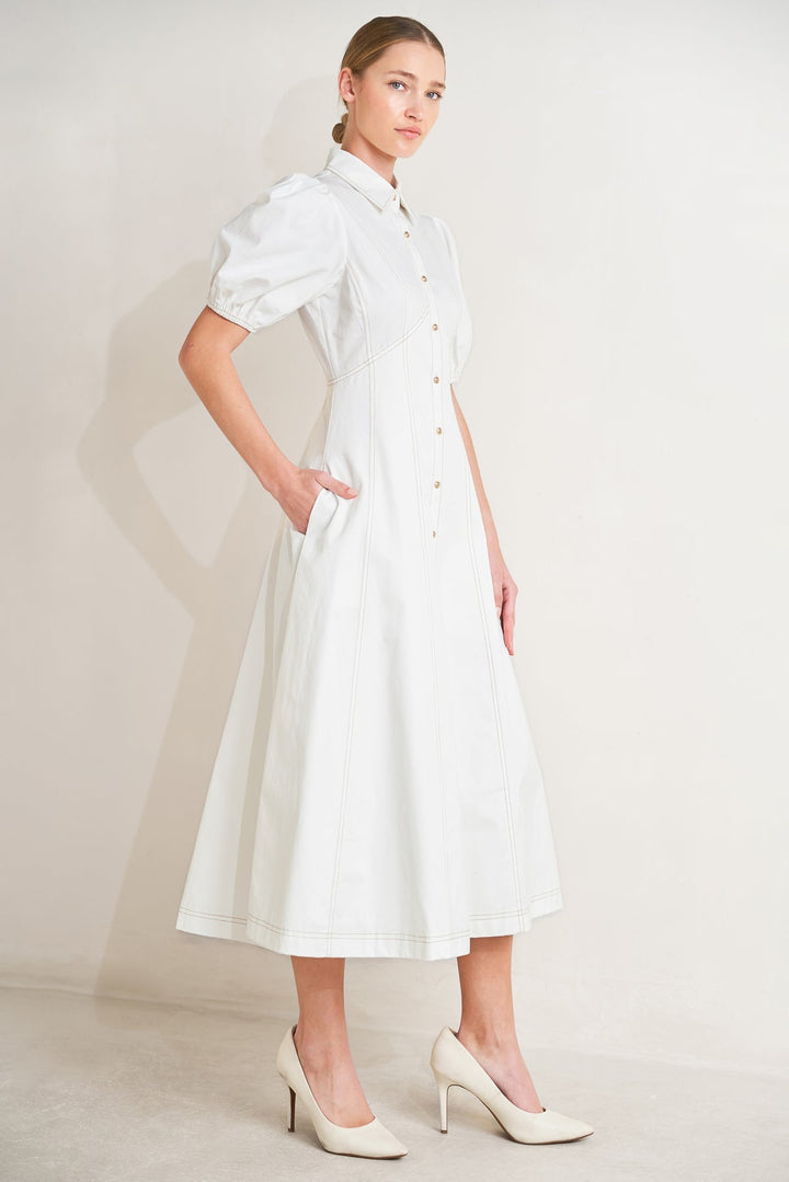 Garden Glam Poplin Dress