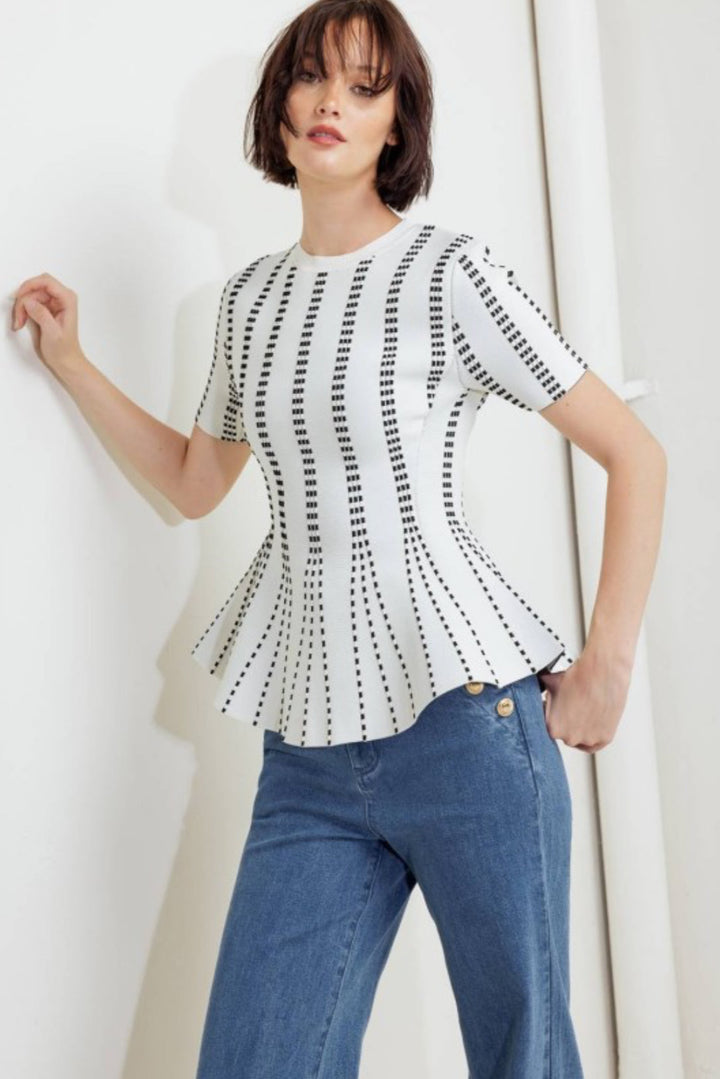 Wistful Peplum Top