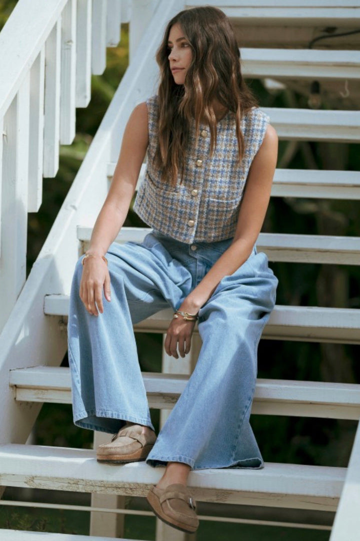 Bloomridge Pintuck Jeans