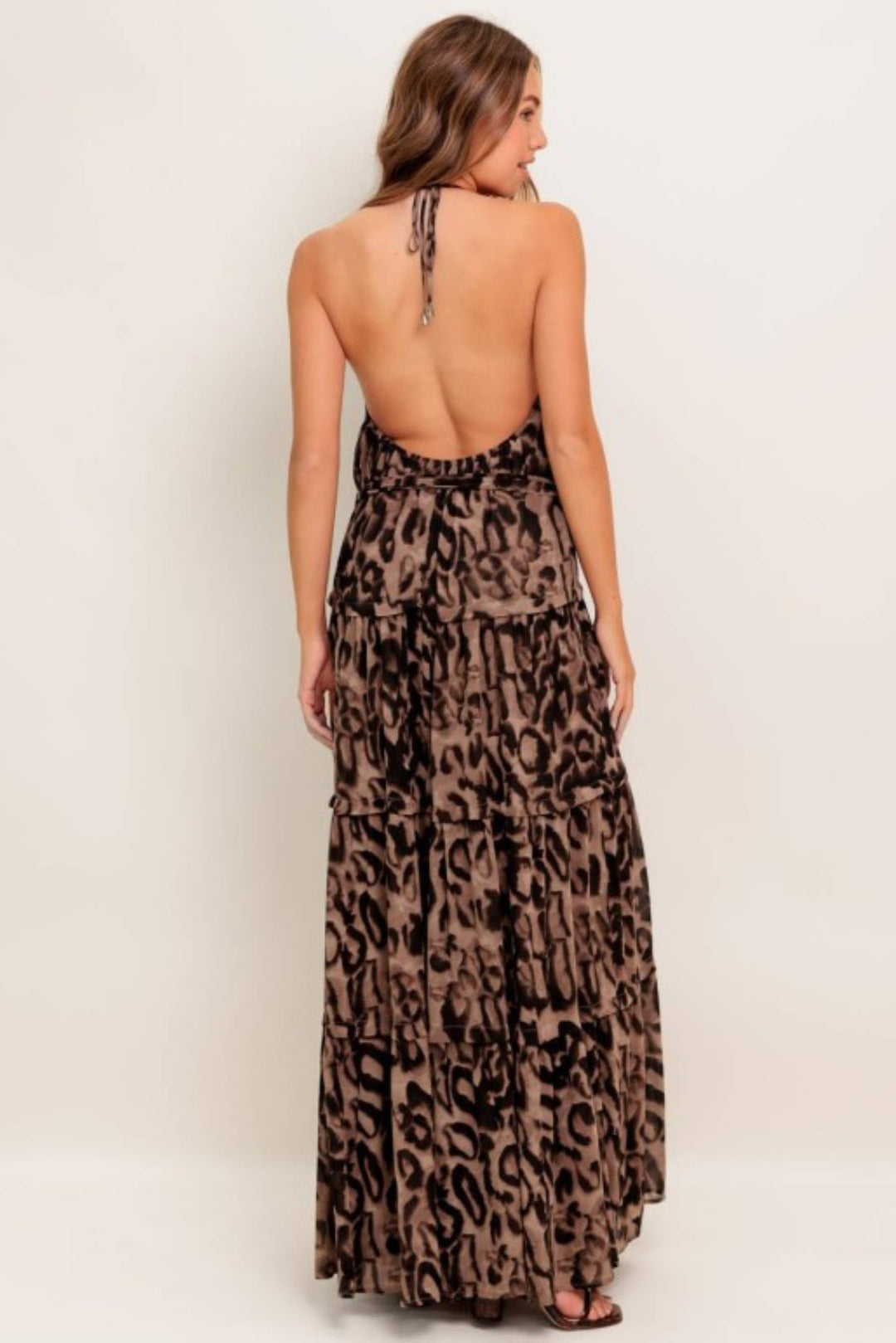 Hayden Leopard Maxi Dress