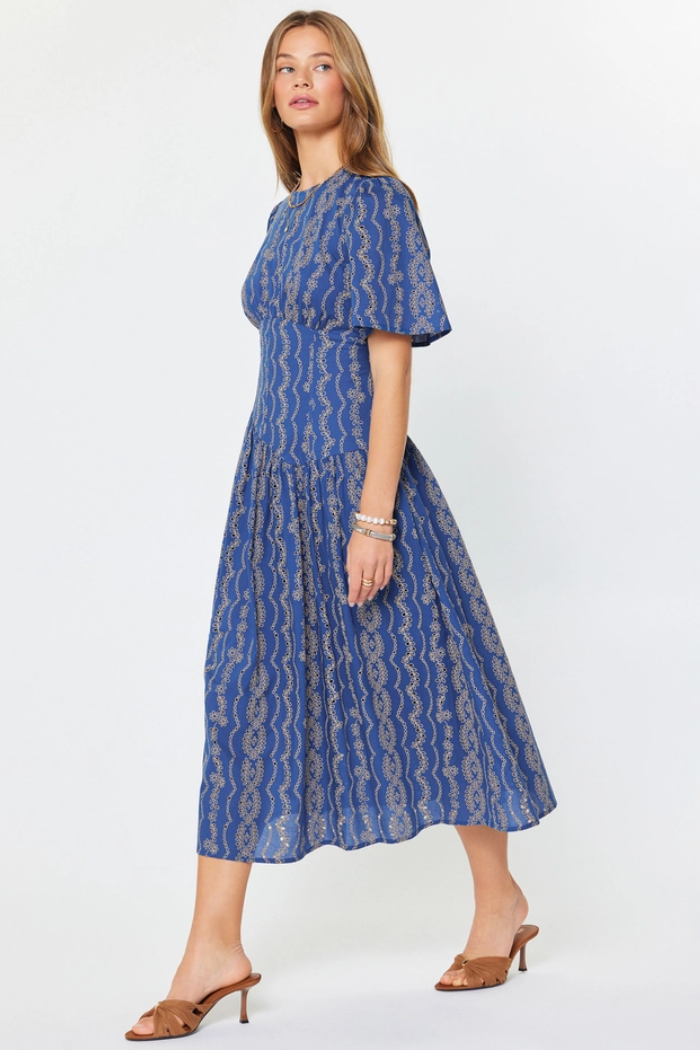 Andey Embroidered Maxi Dress