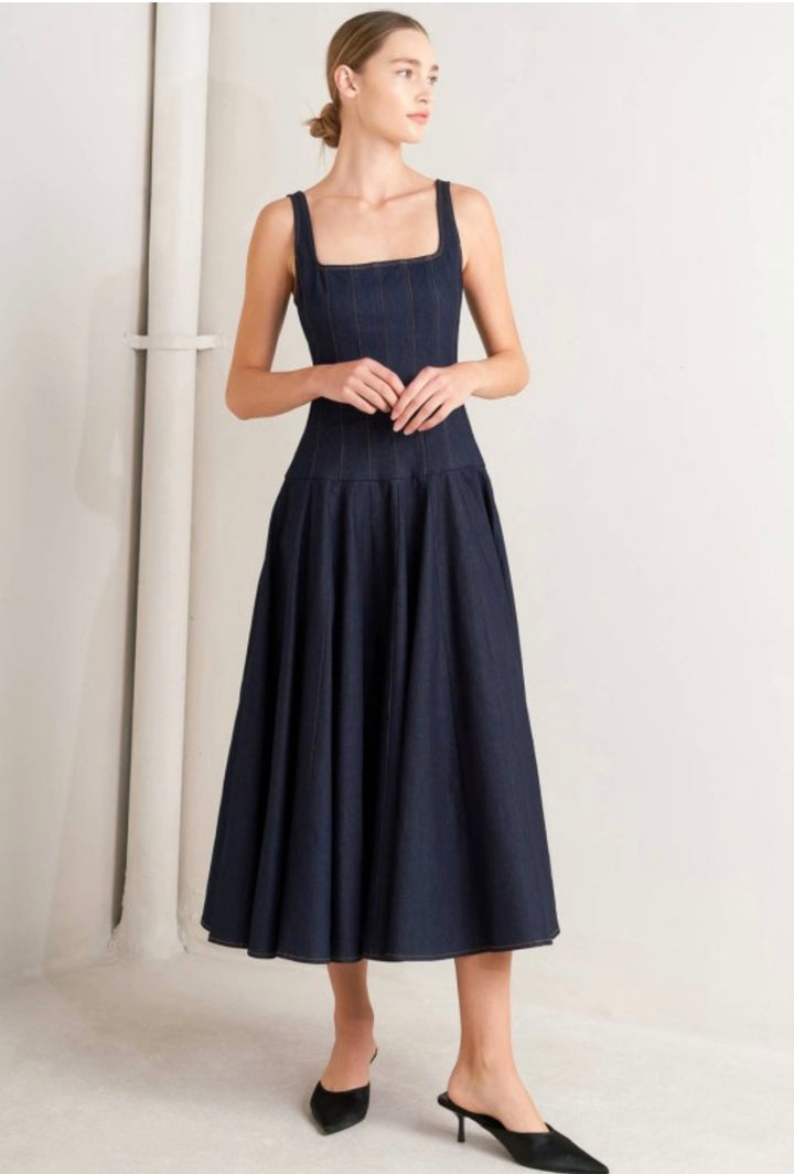 All Too Well Denim Dress