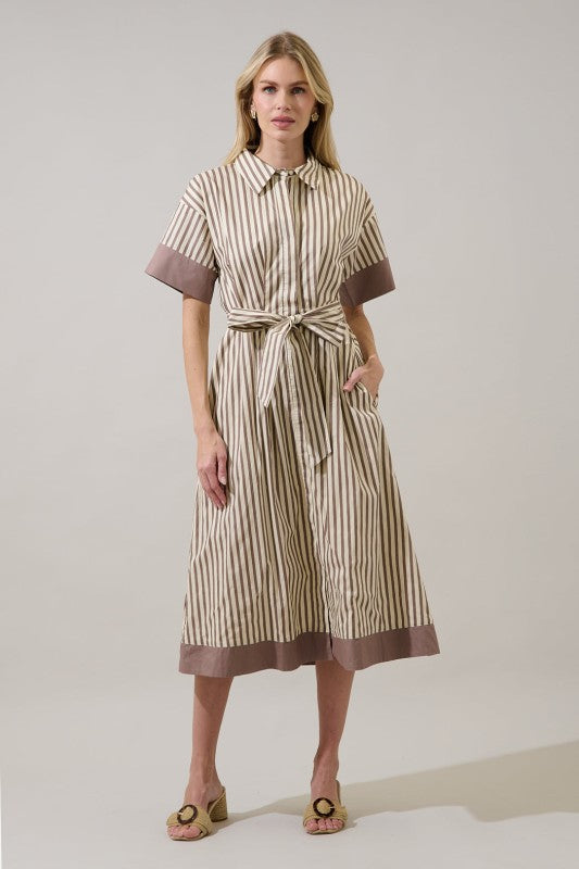Frankey Poplin Shirtdress