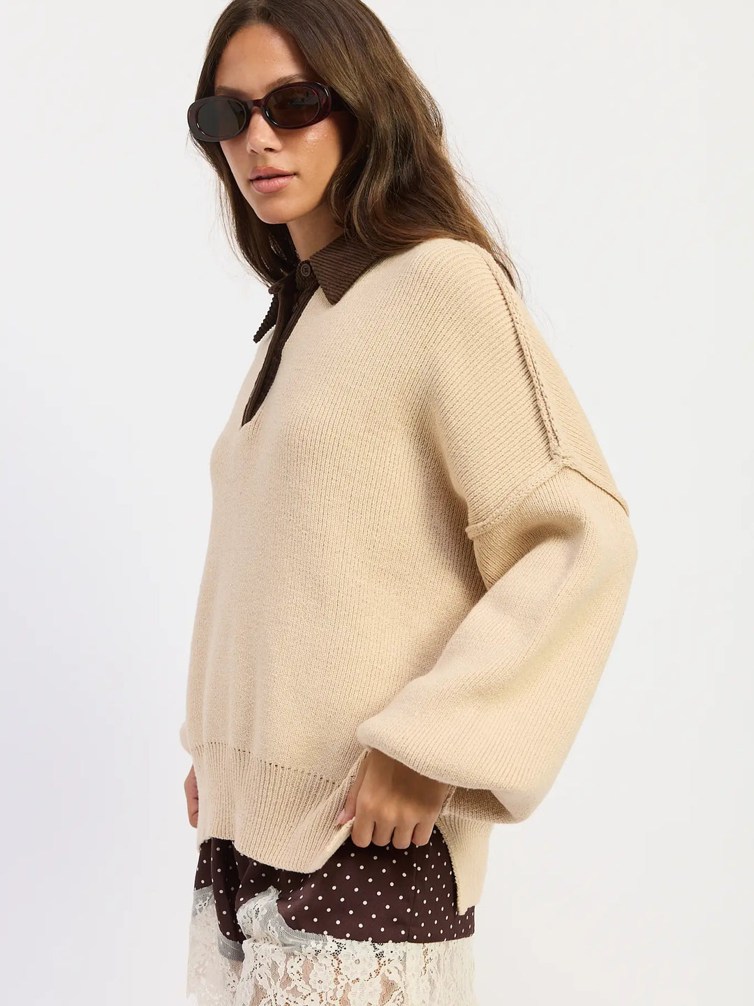 Autumn Fern Oversized Knit