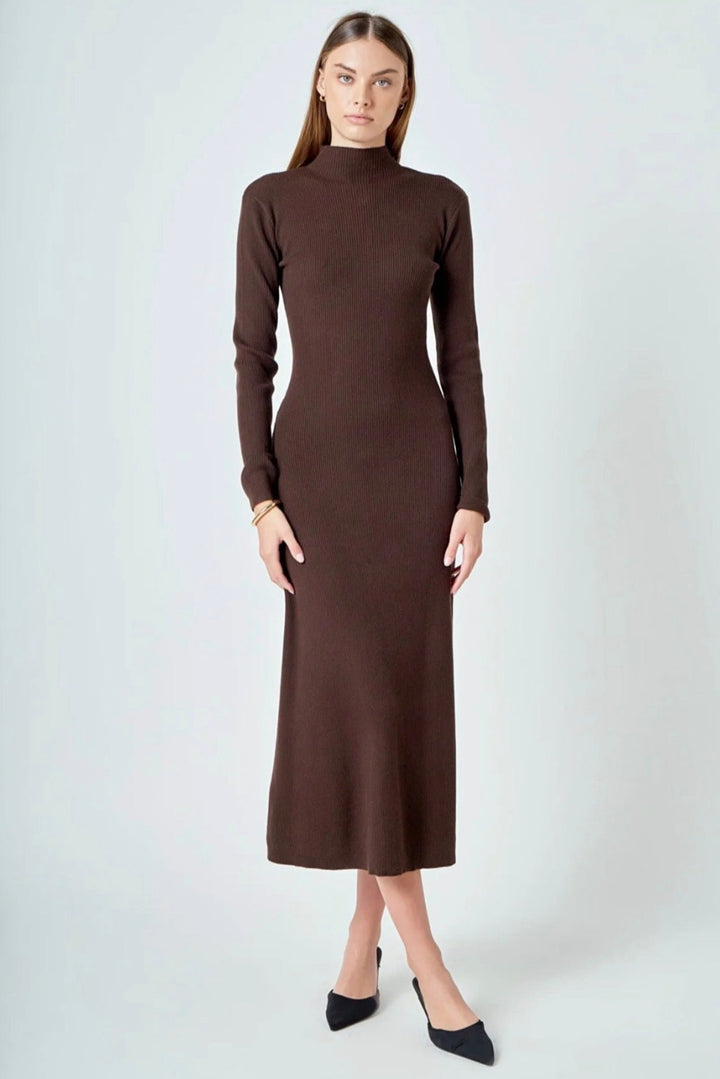 Teddy Rib Knit Dress