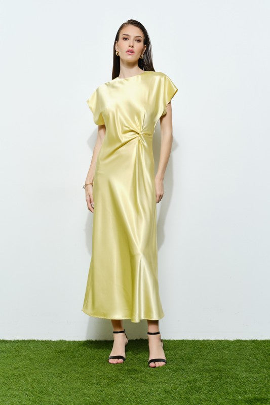 Bree Satin Maxi Dress