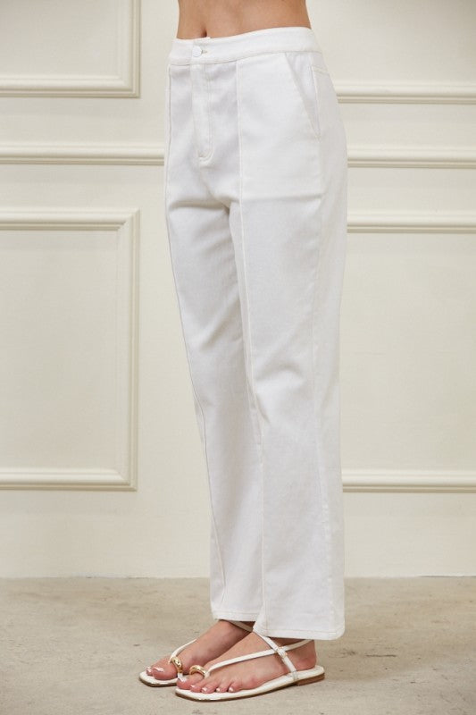 Places To Be Slim Crop Pants