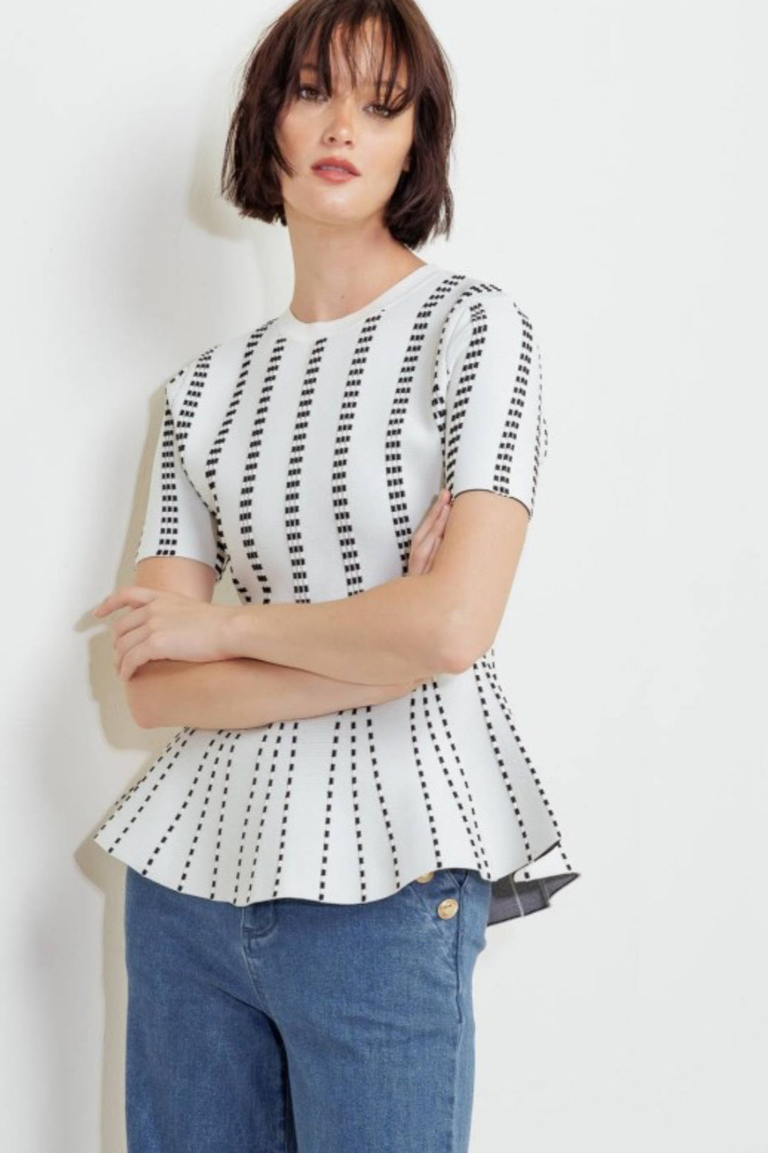 Wistful Peplum Top