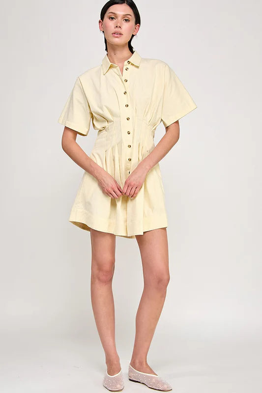 Bella Button  Shirtdress