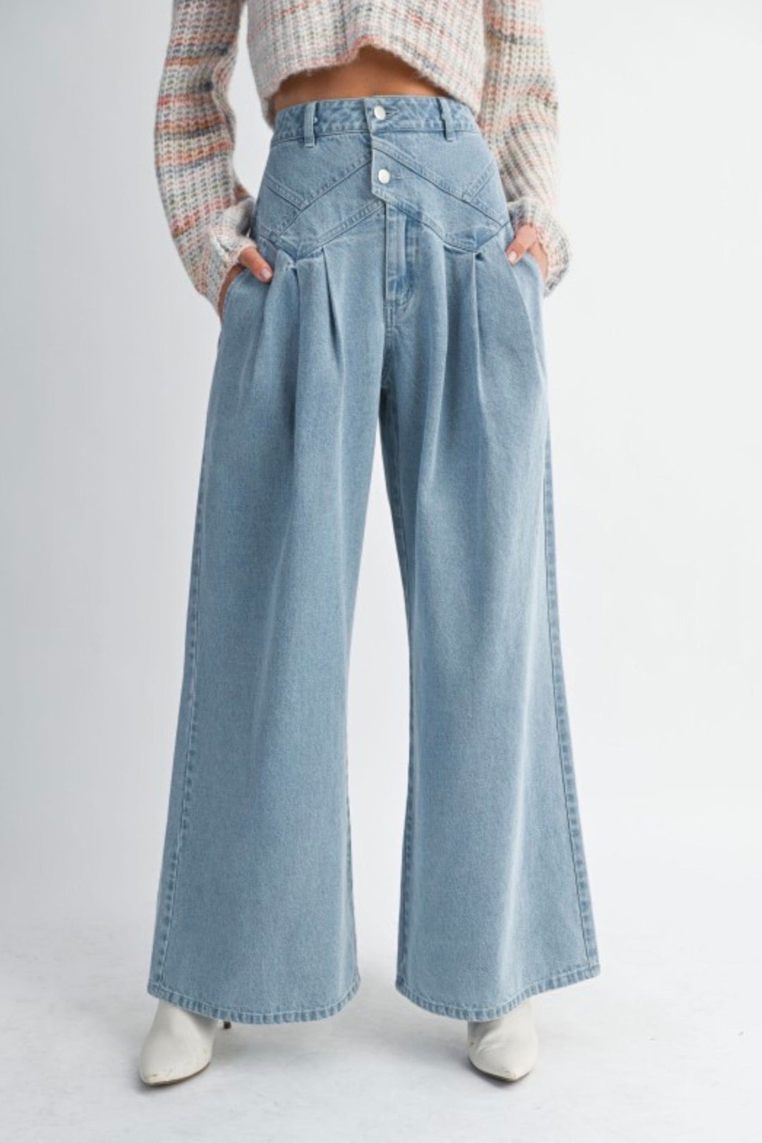 Bloomridge Pintuck Jeans