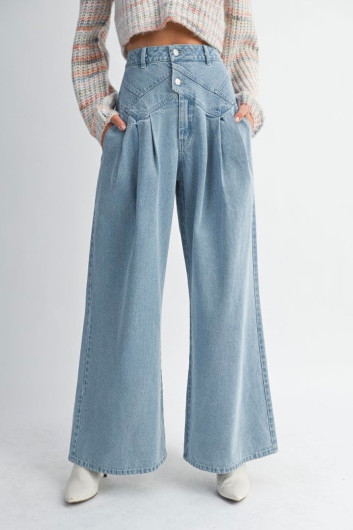 Bloomridge Pintuck Jeans