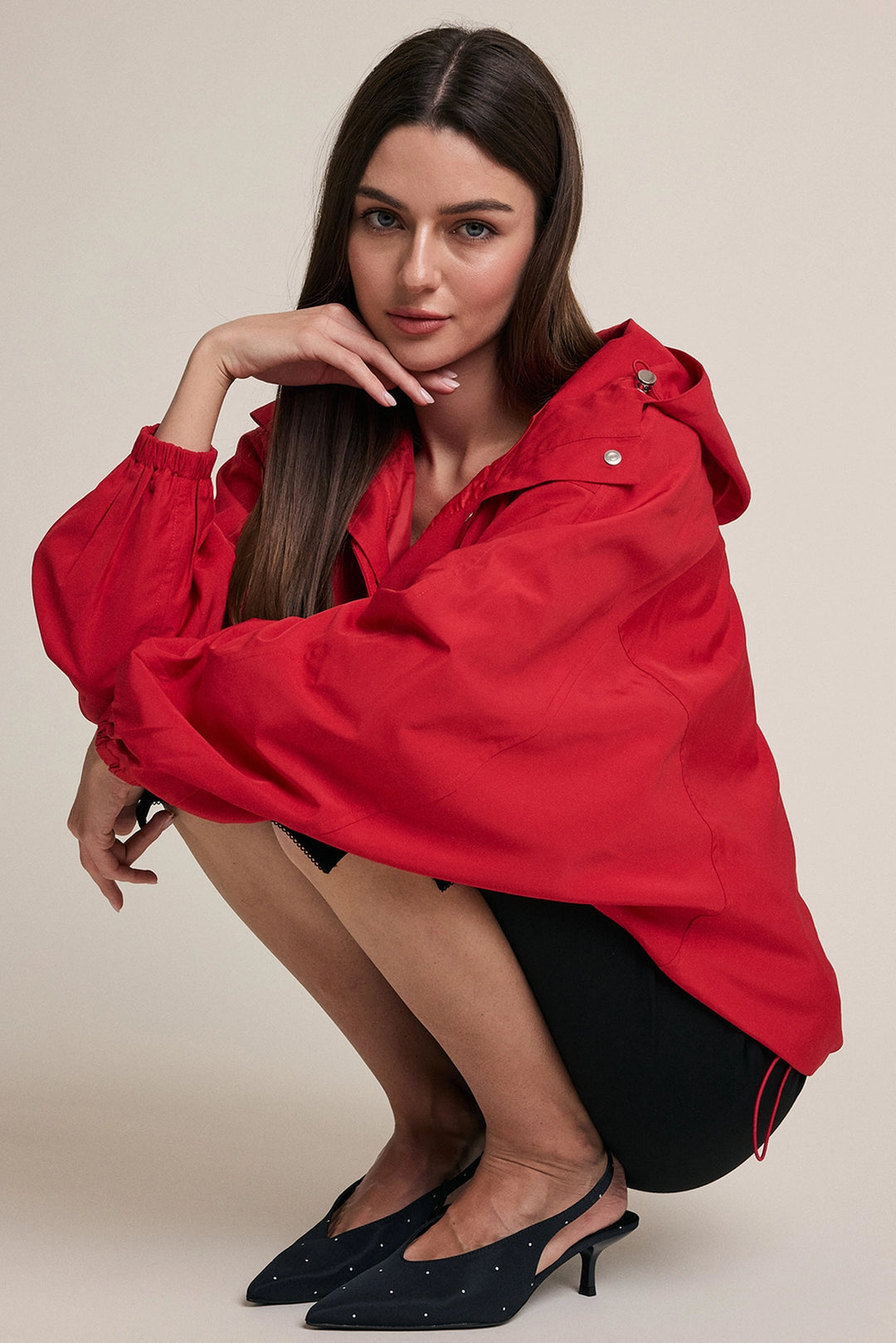 Oversized Anorak Jacket