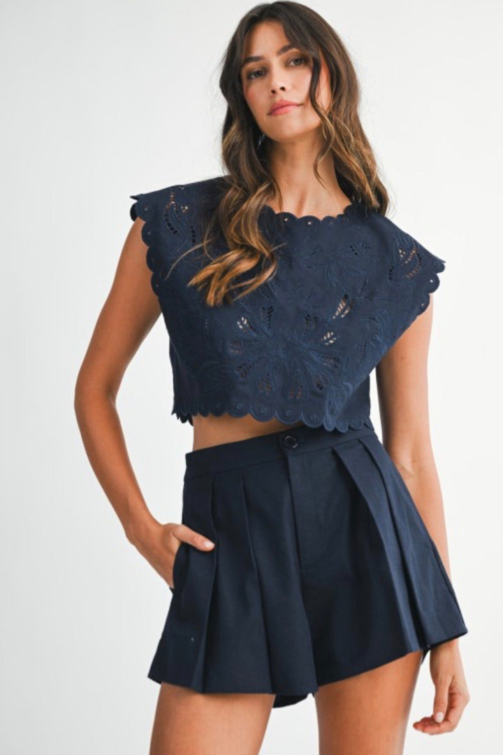 Effortless Embroidered Top