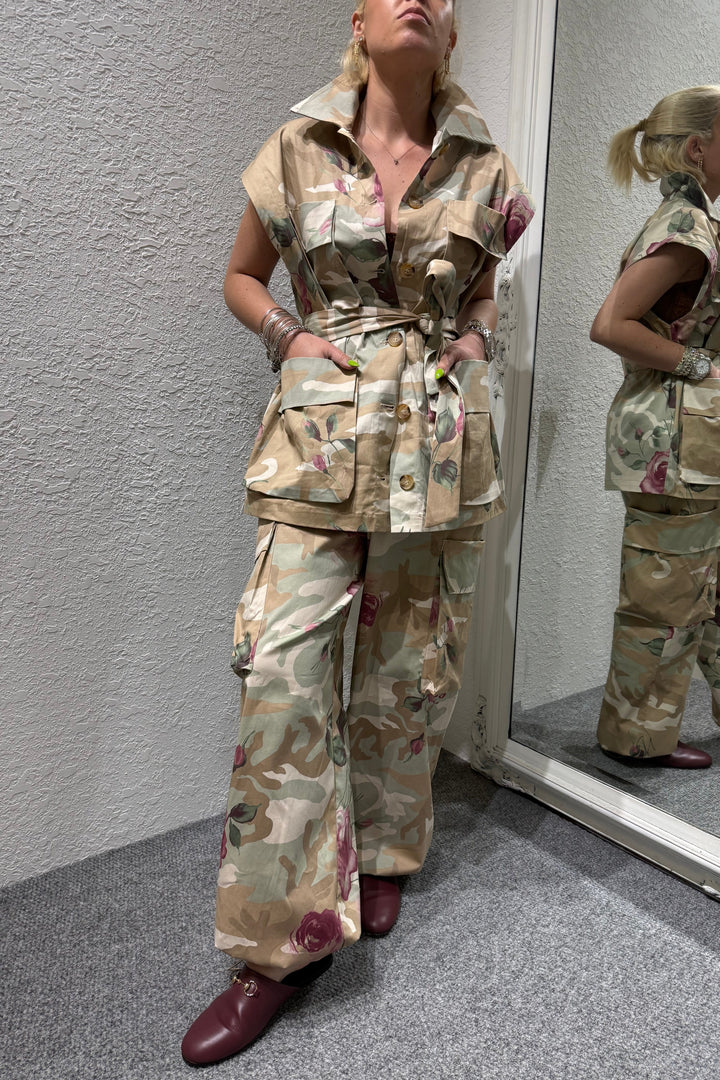 Camo Vibe Vest Top