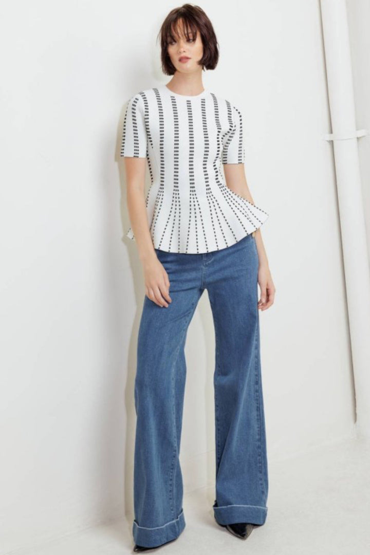 Wistful Peplum Top