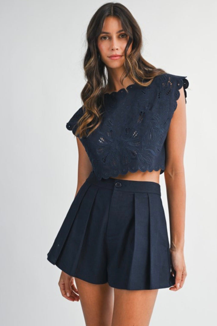 Effortless Embroidered Top