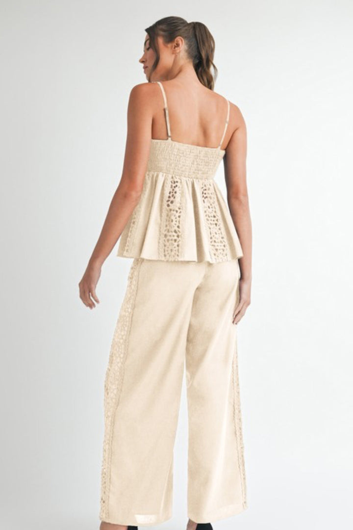 Santina Crochet Top