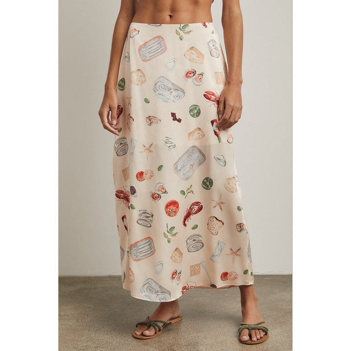 Summer Table Midi Skirt