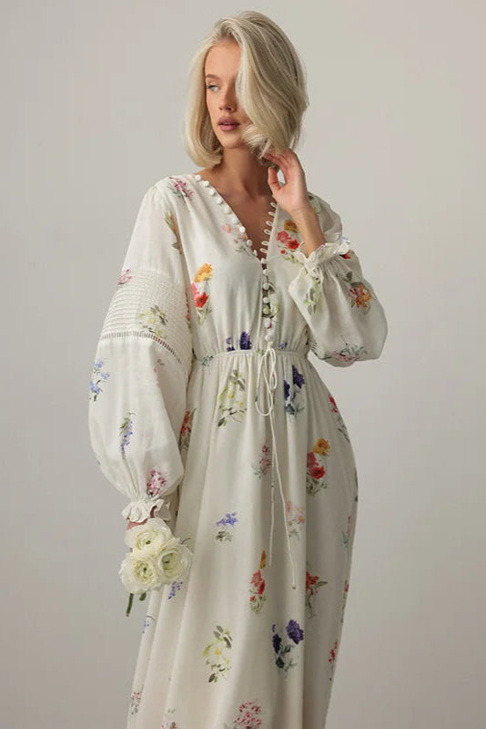 Flower Valley Maxi Dress