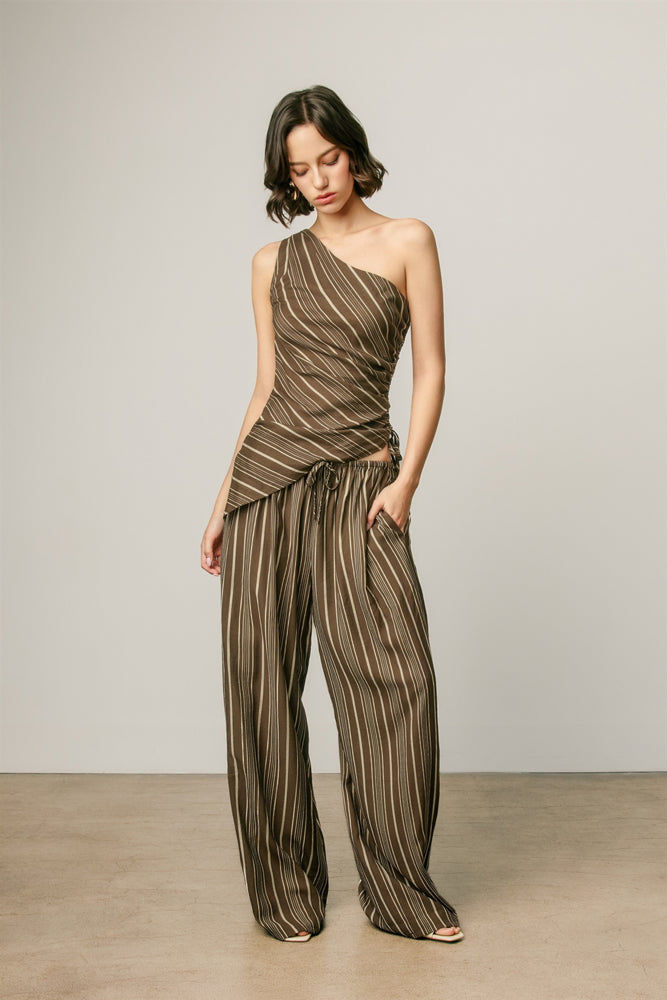 Margot Linen Pull On Pants