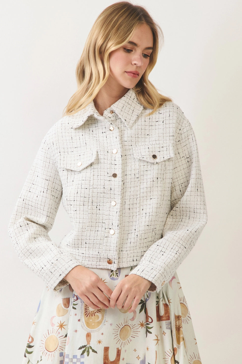 Effortless Tweed Jacket